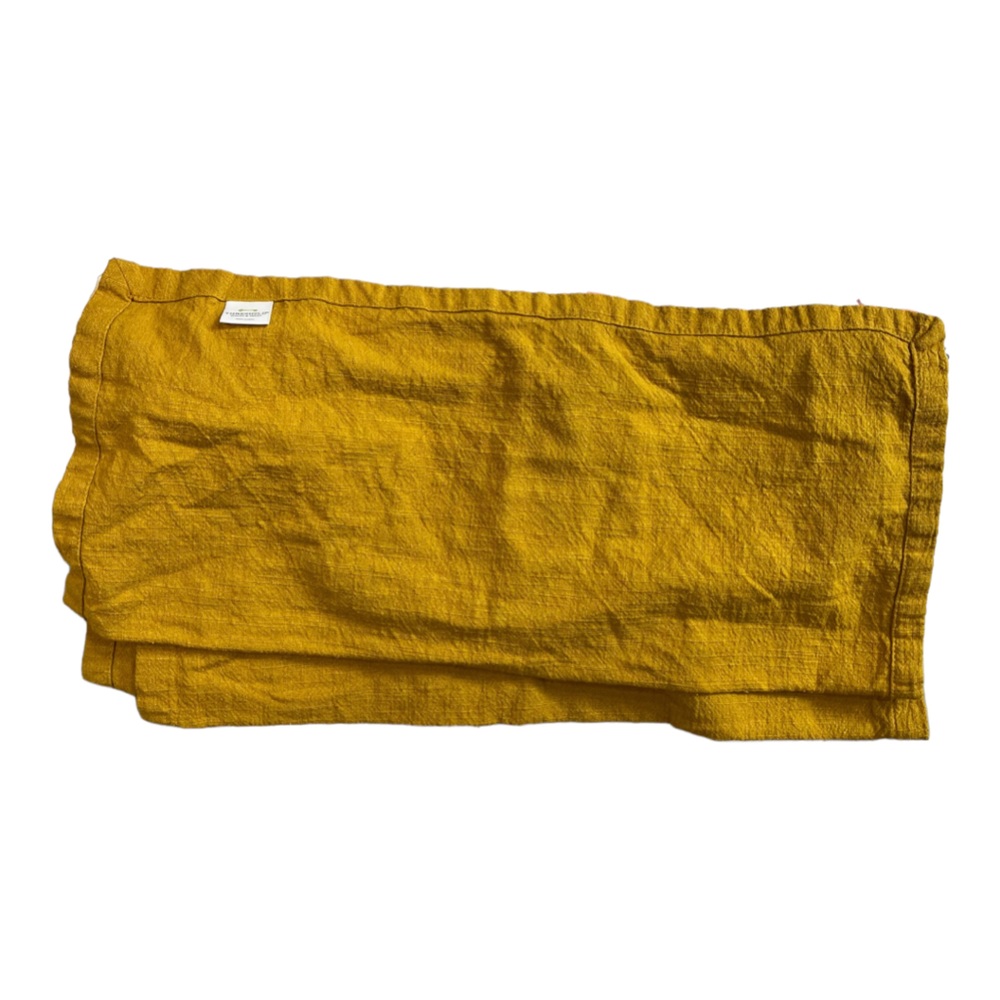 Threshold mustard color napkins towel 3